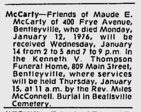 Maude McCarty